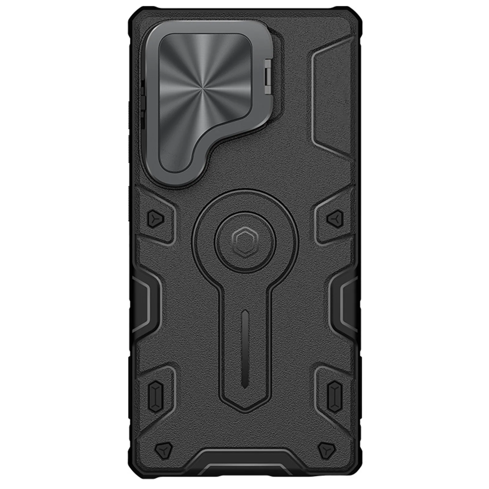 

Magnetic for Galaxy Samsung S25 Ultra Magnetic Military Grade Camera Cover Kickstand