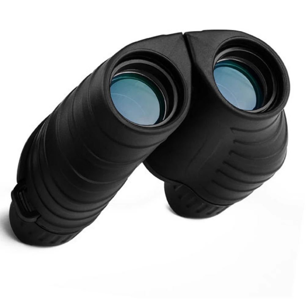 

Children 10X25 High Definition Mini Portable Toy Black Kids Telescope Non Slip Grip Long Rope Outdoor Fun