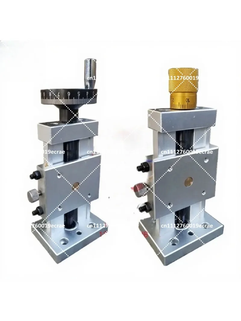 Precision Vertical Slide Table Dovetail Groove Screw Slide Plate Z-axis Linear Module