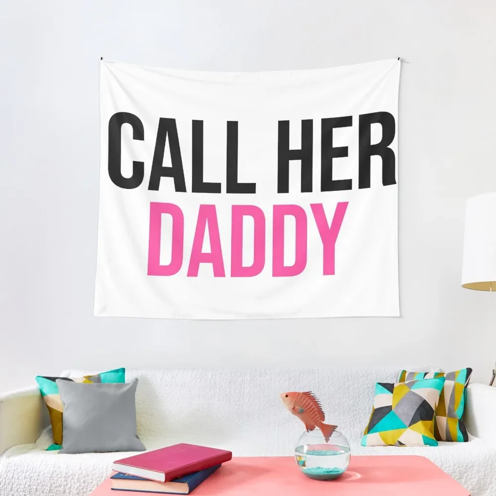 家の装飾、かわいい部屋の装飾、装飾品のための彼女のdaddyタペストリーを呼び出す