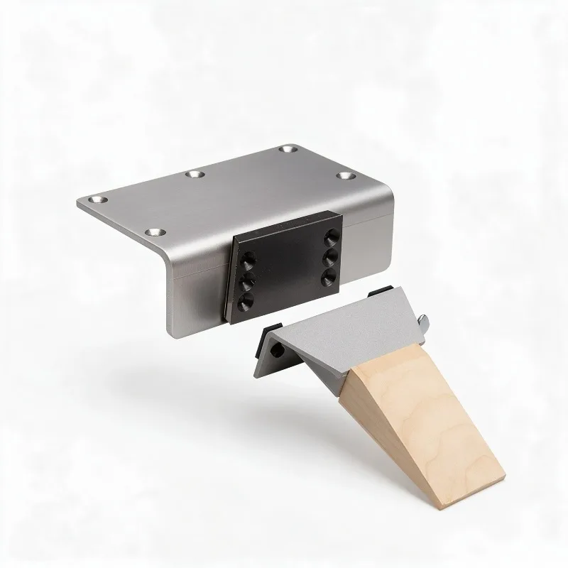 Adjustable Metal Bench Pin for Jewelry Making, Stainless Steel Workbench Holder with Dovetail Mount for Goldsmith Sawing Filing