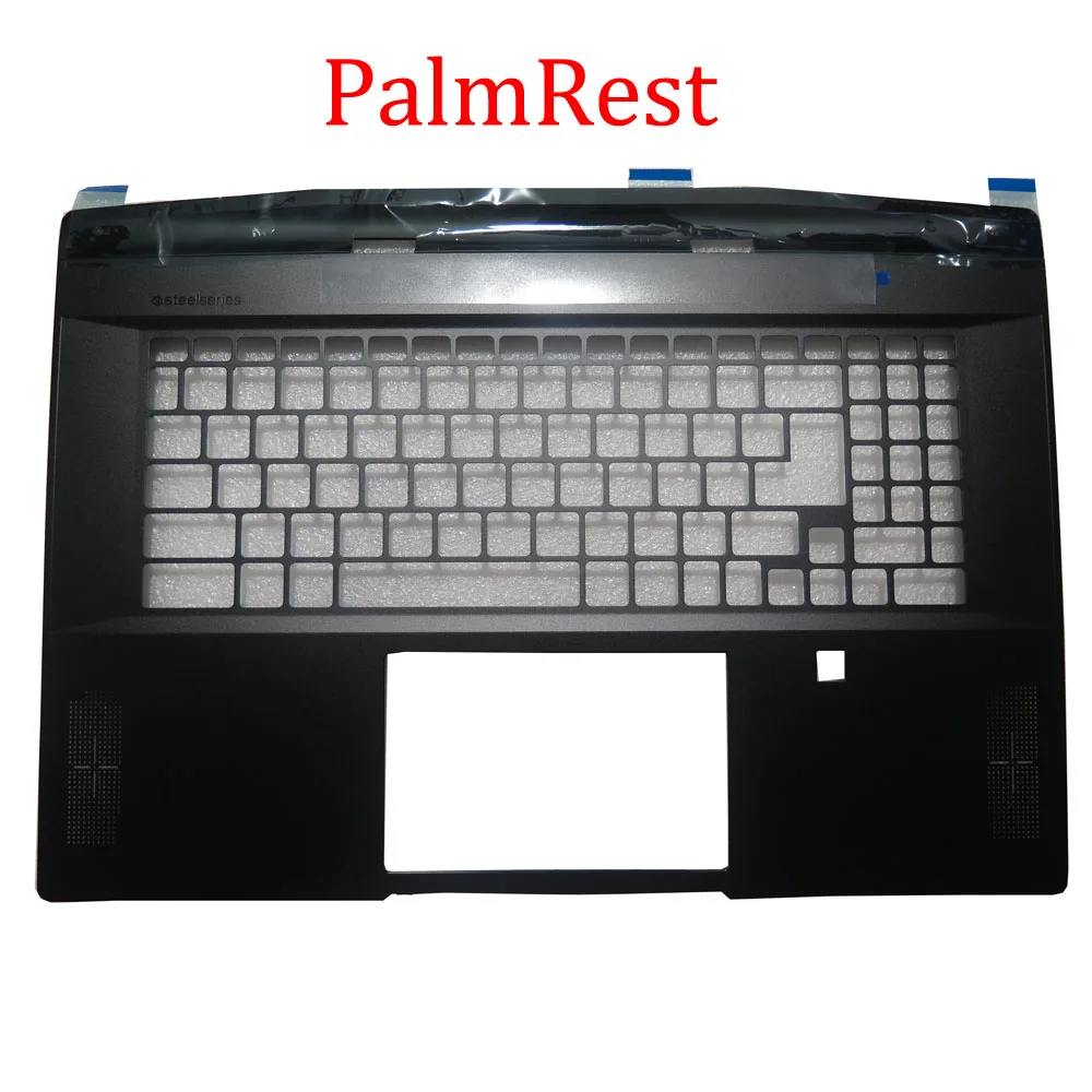 

PalmRest For MSI Stealth GS77 12UE 12UH 12UHS 12UGS MS-17P1 3077P1C212S0B22 E2P-7P103XX-TA2 With fingerprint port No Touchpad