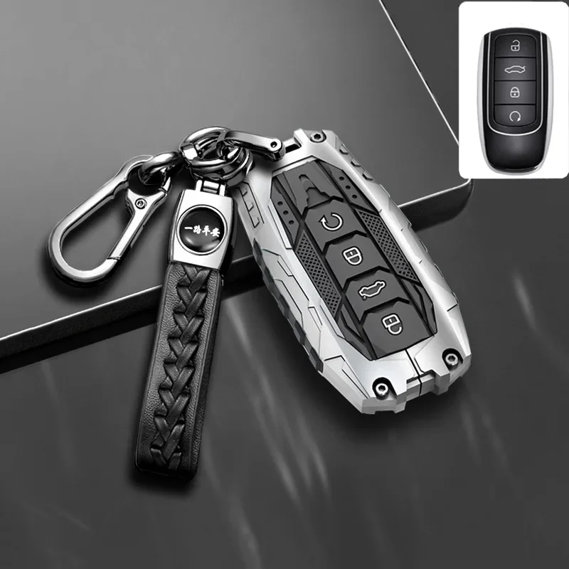 Keychain Car Keys Accessories Holder Key Cover Case For Chery Omoda 5 C5 Tigo 7 8 Pro Max Tigo 7 8 Plus Arrizo 5 Plus