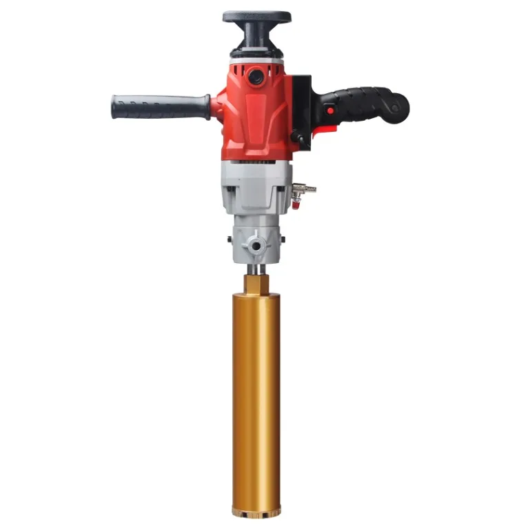 

Handheld Dual-Use Power Drill Electric & Water Concrete Boring Machine Variable Air Conditioning Mixer Rig For Concrete Drilling