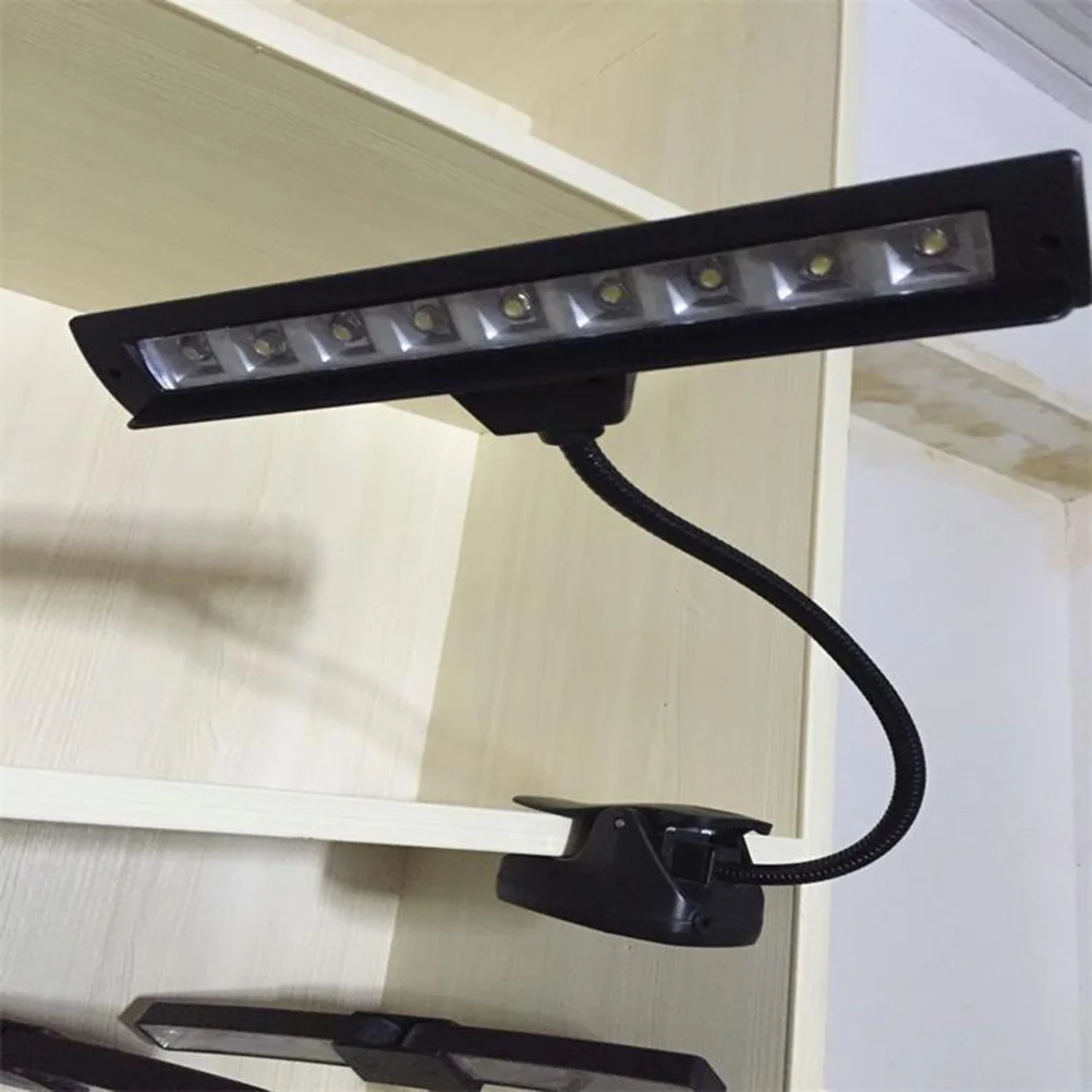 

9 Leds Flexible Clip Booklight USB Music Lamp Eye Protection Piano Light Professional Reading Lamp Music Light