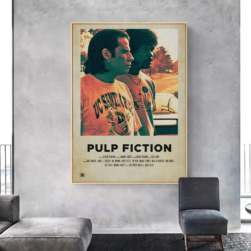 ملصق فيلم كلاسيكي لديكور الغرفة ، لوحة قماشية ، صورة فنية جدارية ، خيال لب ، كلمات مبهرة ، Cidade De Deus ، مدينة الله