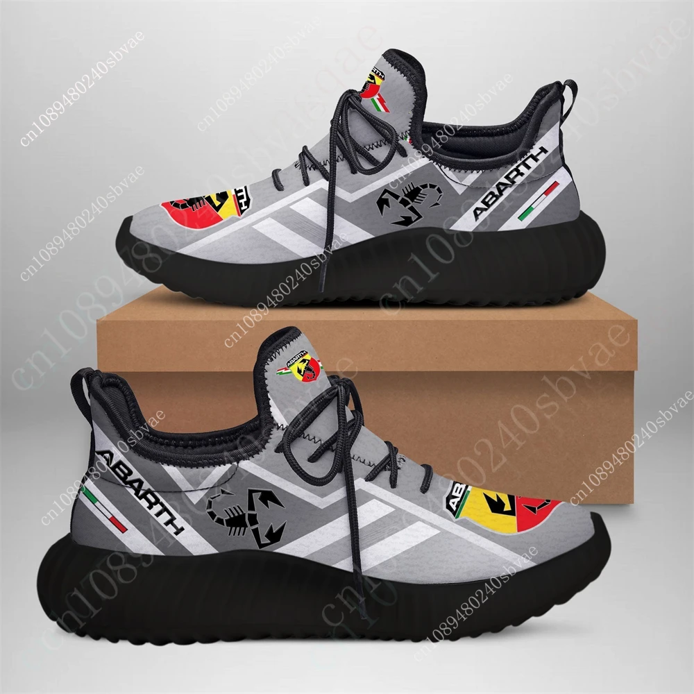 Zapatos Abarth, tenis Unisex, talla grande, informales, originales, para hombres y mujeres, zapatillas ligeras y cómodas, zapatillas deportivas hechas a medida