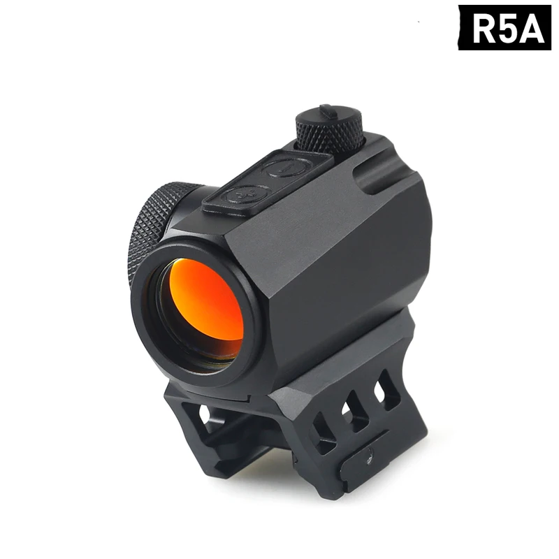 Motion Awake Red Dot Sight 2MOA Red Dot IPX7 Impermeabile 1000G Antiurto Ottica compatta Portata 10 Luminosità con Co-Witness Rise