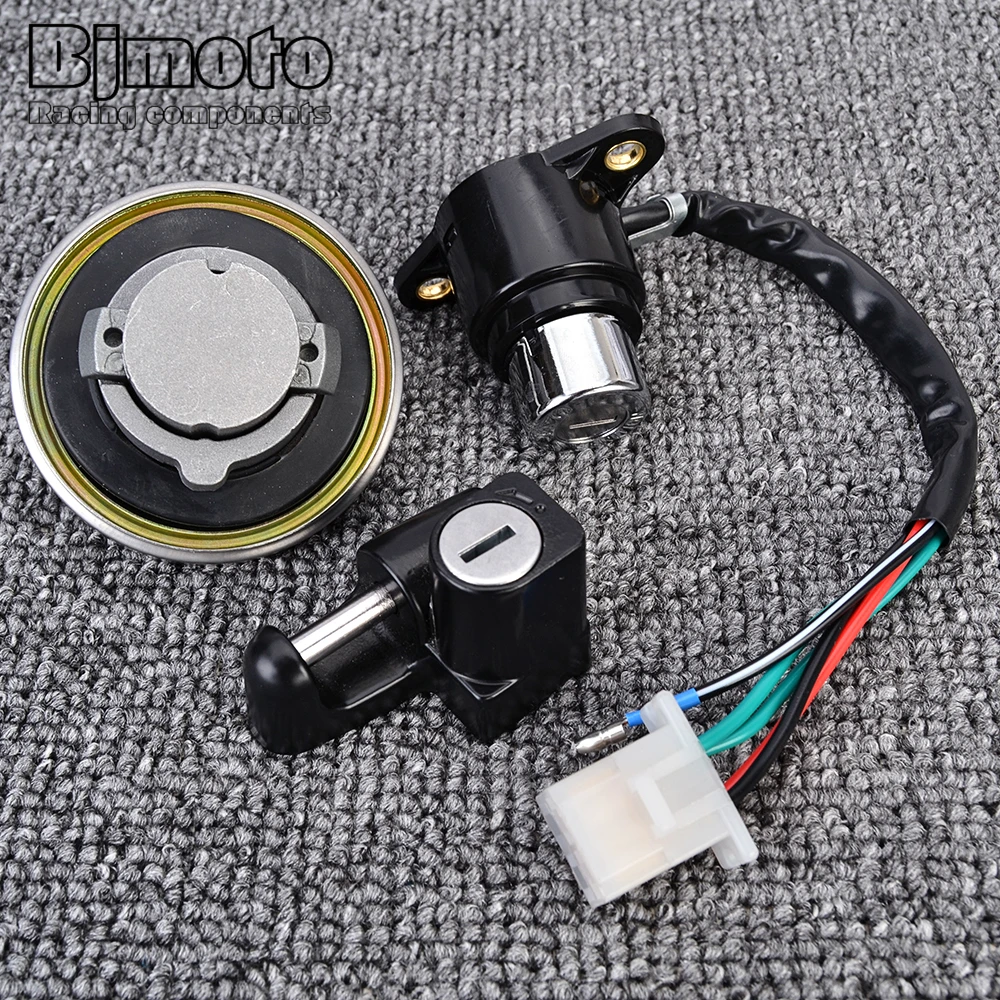 For Honda CMX250 CMX 250 REBEL1985-2014 CA125 1995-1999 Fuel Gas Cap Ignition Switch Seat Lock with Key Kit