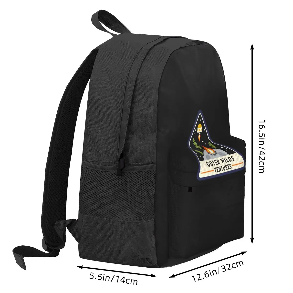 Outer Wilds Ventures Patch Backpack Hot Sale Daypack Large Capacity Kids BookBag School Bag Shoulder Bags for Men Women