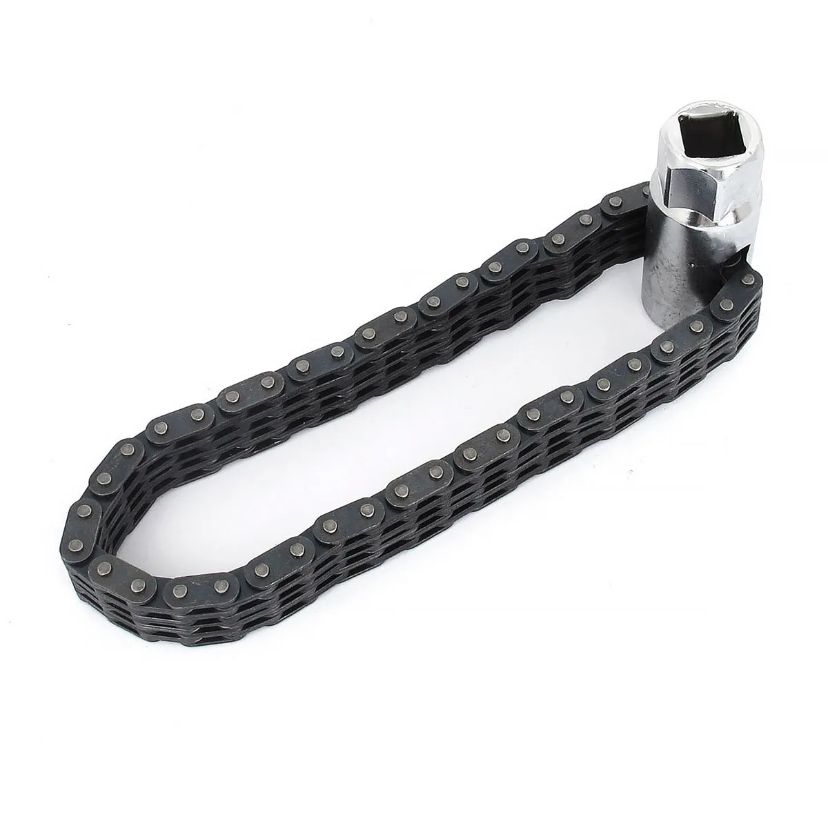 

44/52 Section Double Chain Automotive Tools Universal Chain Oil Filter Wrench Double Chain,Made of high-quality materials,black