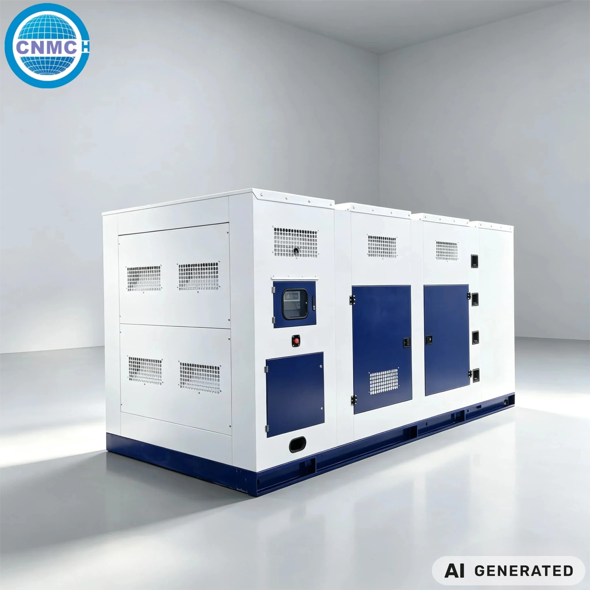 CNMC 50kw 80kw 100kw 200kw 500kw Silent Diesel Generator Electricity Generator Emergency Power CE Certified Commercial Use
