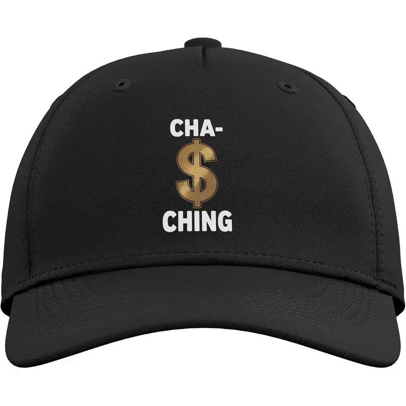 Cha-Ching Sound Of Making Money Adjustable Baseball Hat