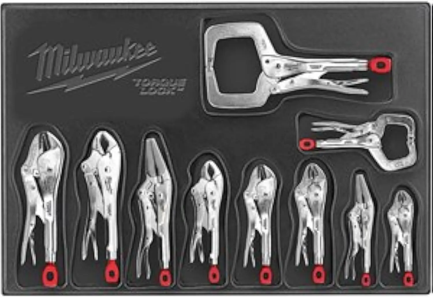 Milwaukee (MLW48223690) 10 Pc. Locking Plier Auto Kit