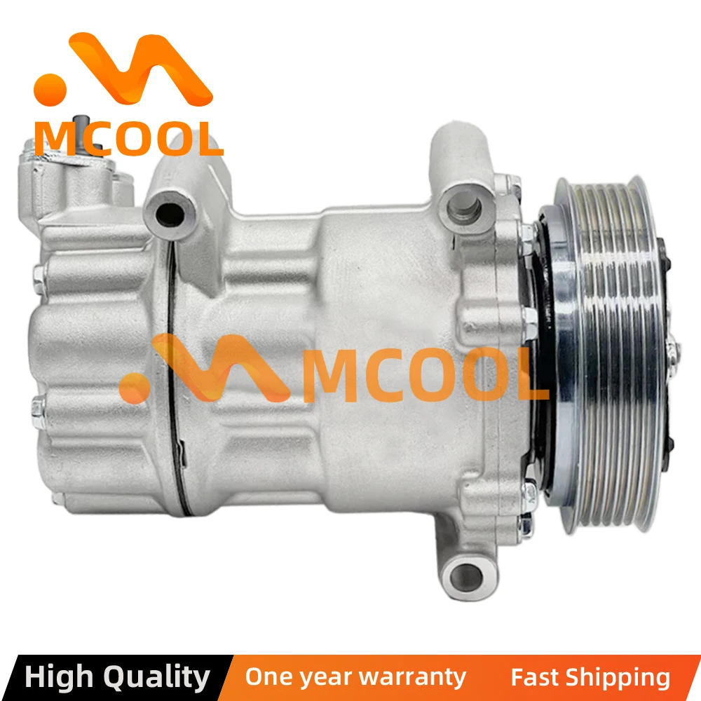 

SD6C12 6PK AC Compressor For Peugeot 207 208 307 308 508 6487 34 6487 09 9800839580 9678656080 9671216280 9651910980