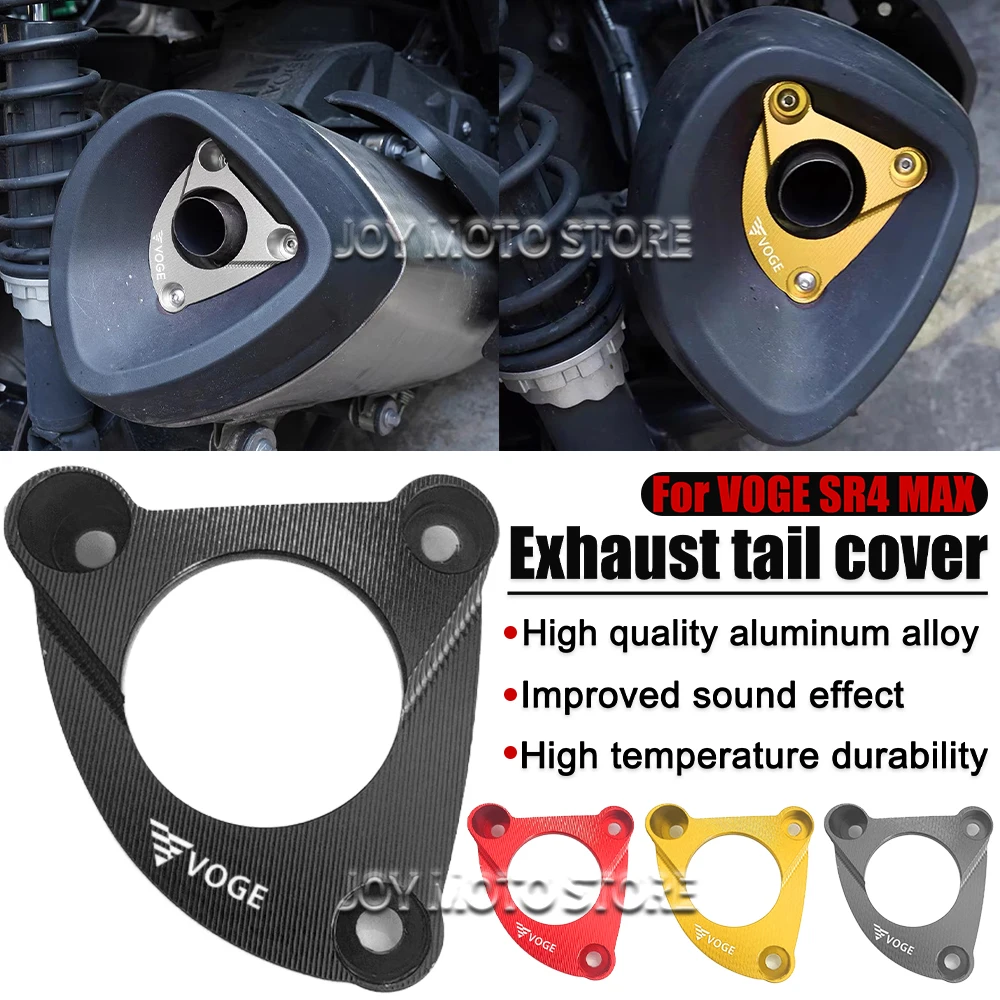 

For Voge SR4 MAX sr4 max Motorcycle Accessories Exhaust Pipe Cover Protective Cover