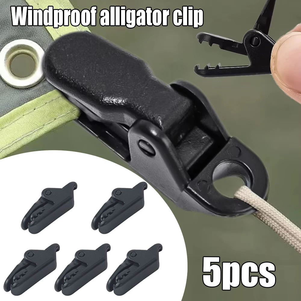 5 Pcs Alligator Cli…