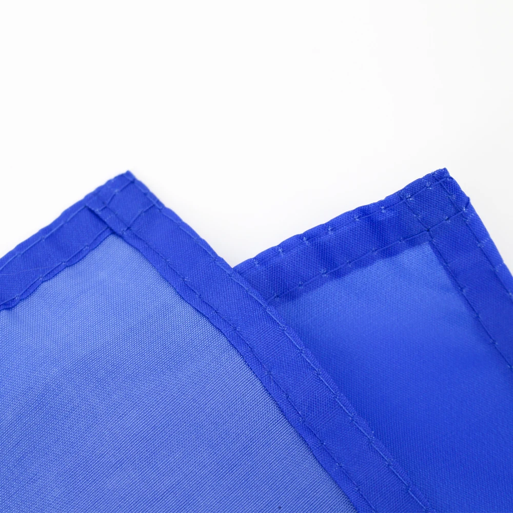 FLAGapHigh quality polyester Cuban flag, passionate Cuban blue and white striped base color with 2 buckles