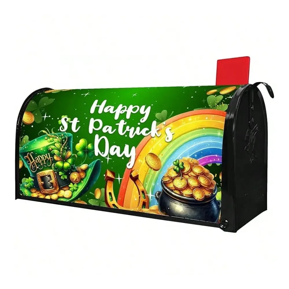 

Patriotic Mailbox Covers Magnetic Standard Size 21 X 18 Spring Summer American Welcome Mailbox Wraps Post Letter Box Cover Gard