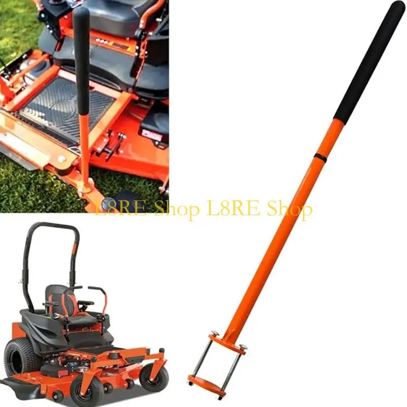 L8RE Mower Assist Handle with Metal Body, Grip Sleeve and Mounting End for Select 2021+ Mower Models, Replacement Part