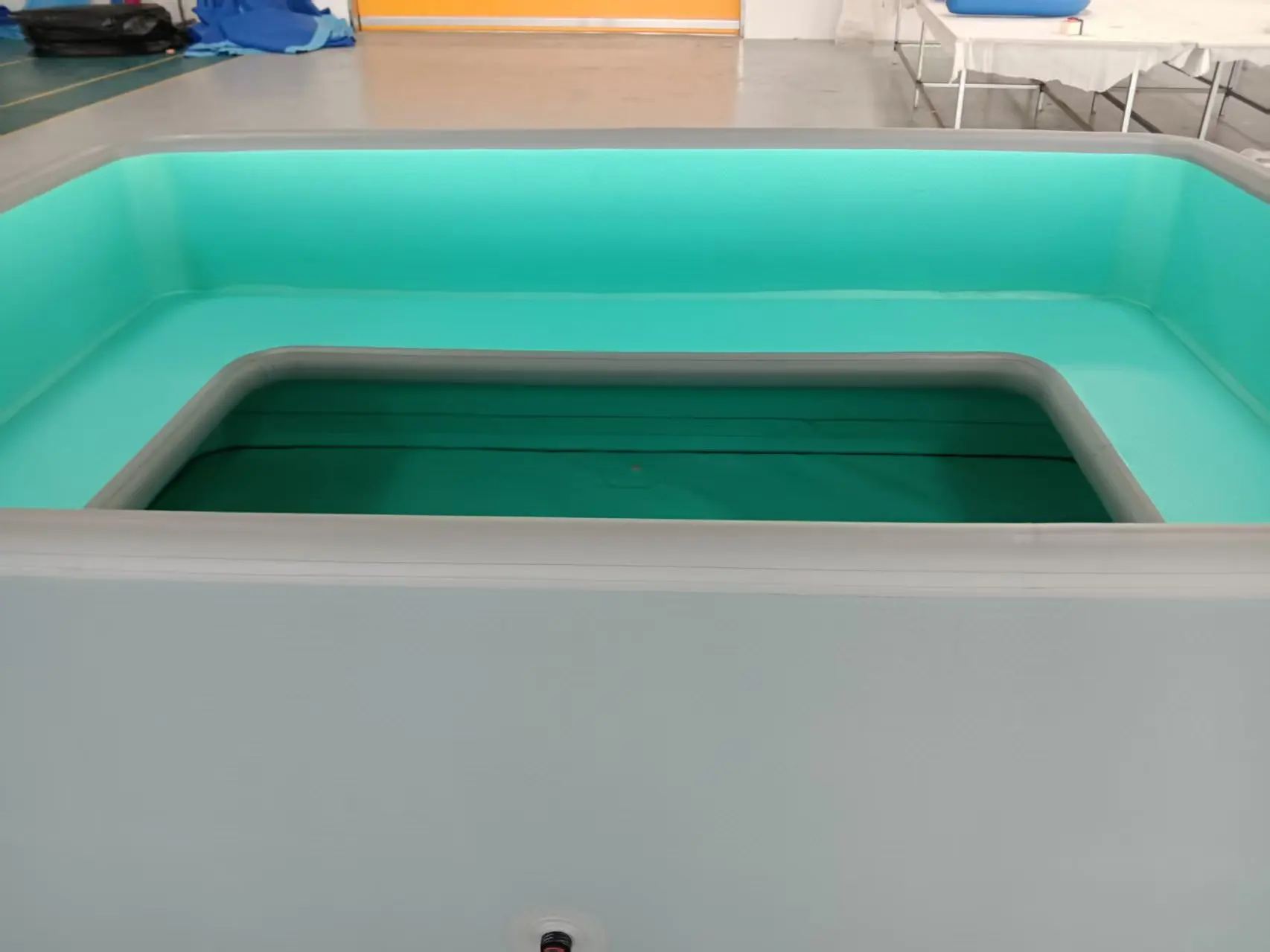 Custom Garden Inflatable Swimming Pool Big Size Pools with Built-in Seats for Outdoor Backyard Use