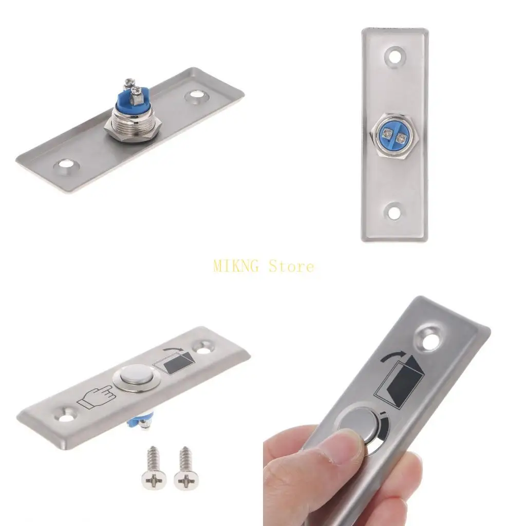 

92x28mm Stainless Steel Doorbell Push Button Switch for Touch Panel best sale