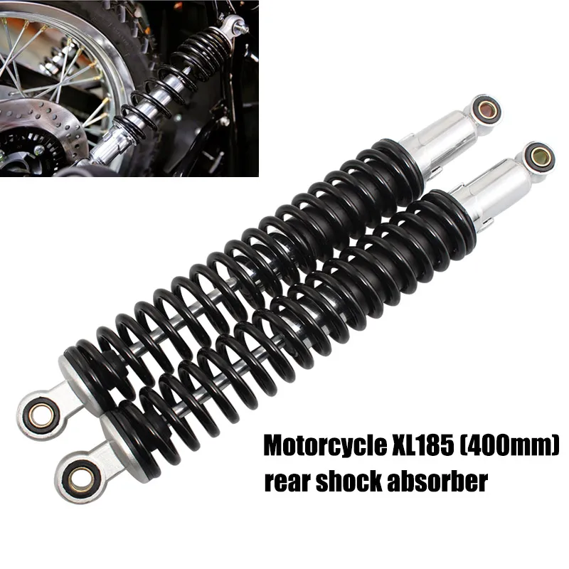 Motorcycle 400mm Rear Suspension Damper Shock Absorber For Honda X185 XL185S XL125S Benly 50S CL50 CD50 DAX Off-road Motorbike