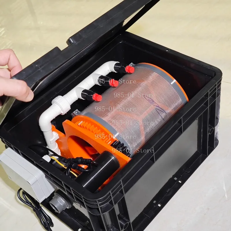 5T automatic circulating pond filter system with self-cleaning function