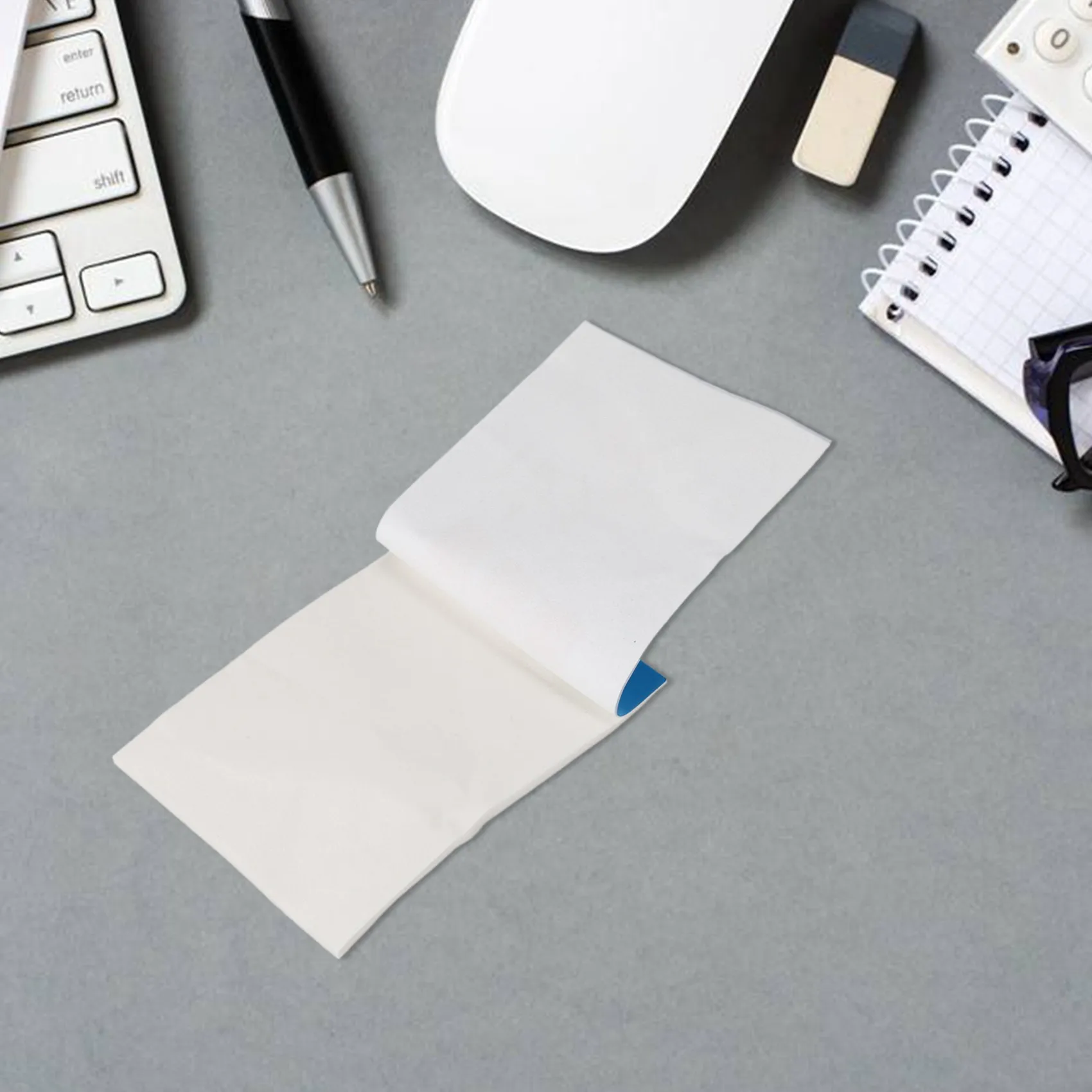 FULL-2 كتيب 100 قطعة 10 سم × 7.5 سم مناديل ورقية بيضاء ناعمة لعدسة الكاميرا