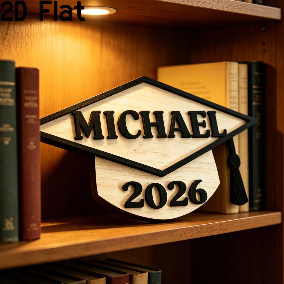 1Pc Custom Graduation Name Wooden Name Plaque,Home Room Office Wall Door Decor,DIY Nursery Birthday Wedding Graduation Gift