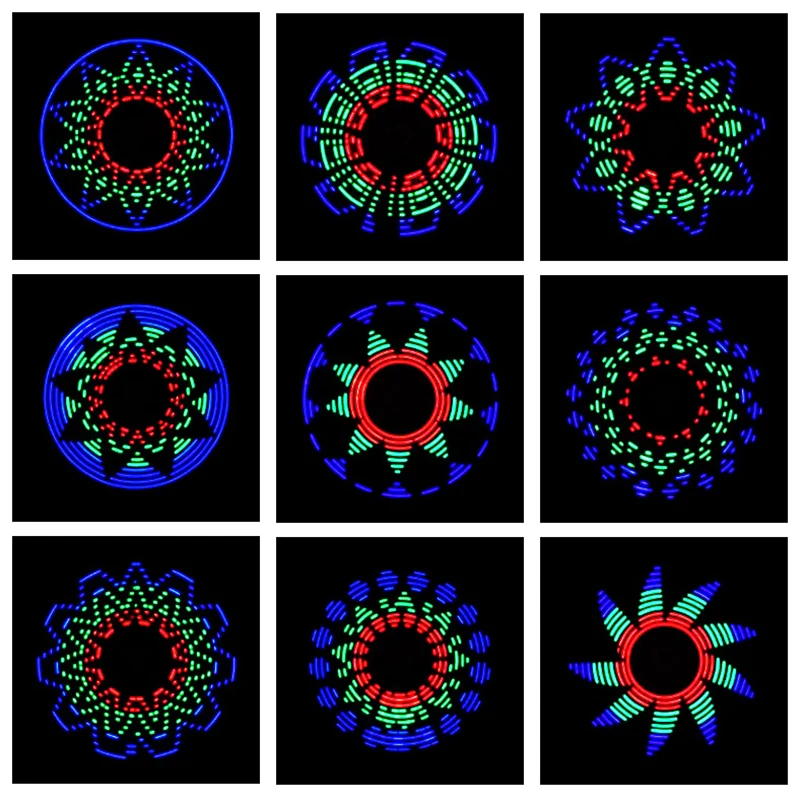 LED Fingertip Gyro DIY Electronics Kit 3 Leaves Flash Rotating Gyro Soldering Assembly Practice