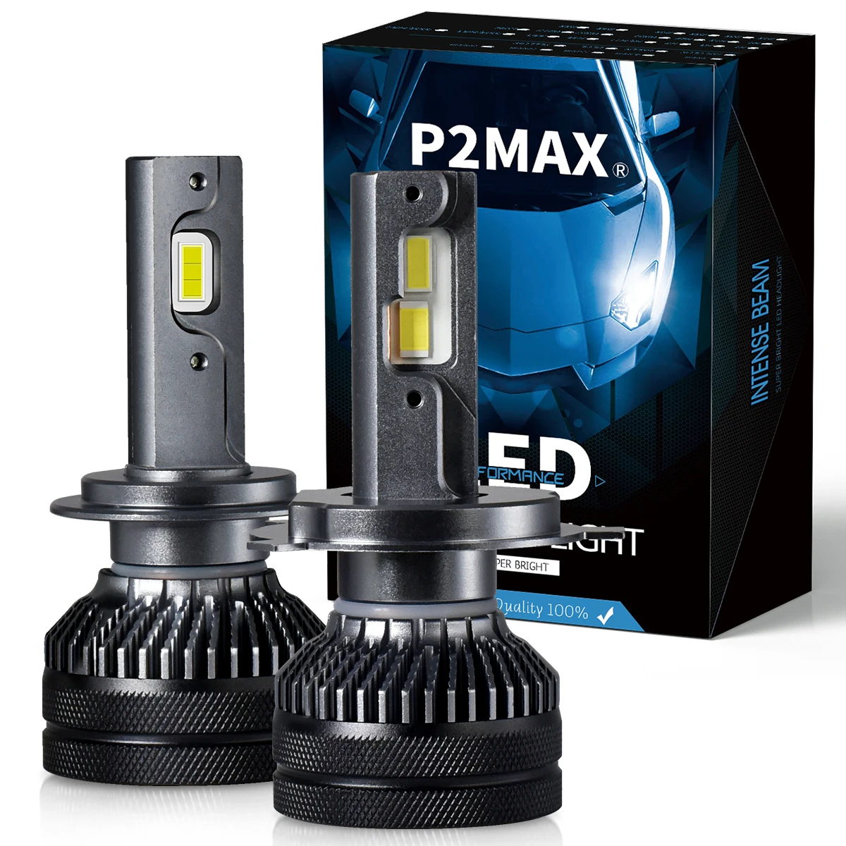 حياة طويلة K6C LED قوية H1 H7 H4 H11 H8 9005 9006 9012 HB3 HB4 HIR2 880/H27 4300K 6000K 110W/2 قطعة لأضواء المصباح الأمامي للسيارة