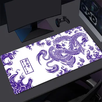 Fialová podložka pod myš Japan Dragon Herní podložka pod myš Klávesnice Herní podložka pod myš na stůl Rychlá podložka na stůl Anime 900x400 800x300 Podložky pod myš 10 nejlepší prodej Podložka pod myš 800x300 - №8