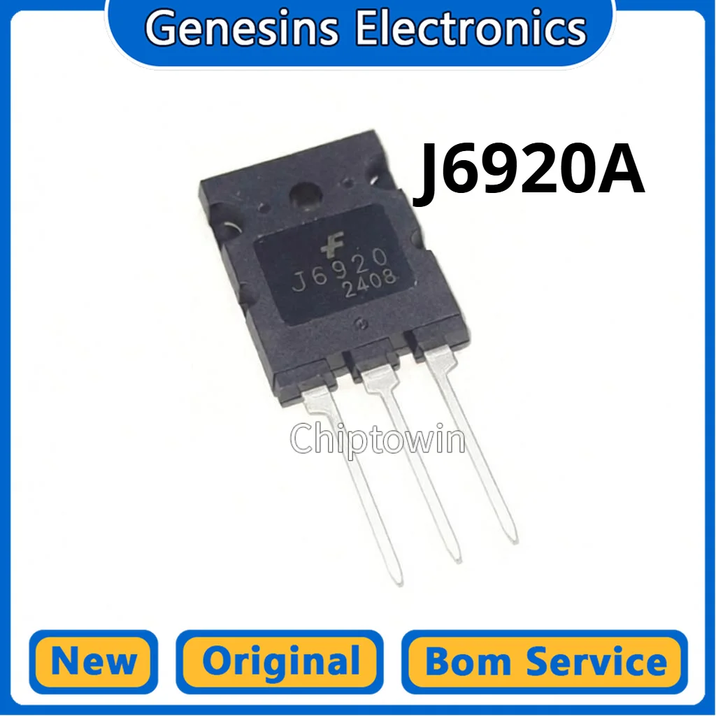 5/50/500 pcs J6920 J6920A TO-3PL High Power Transistor W7