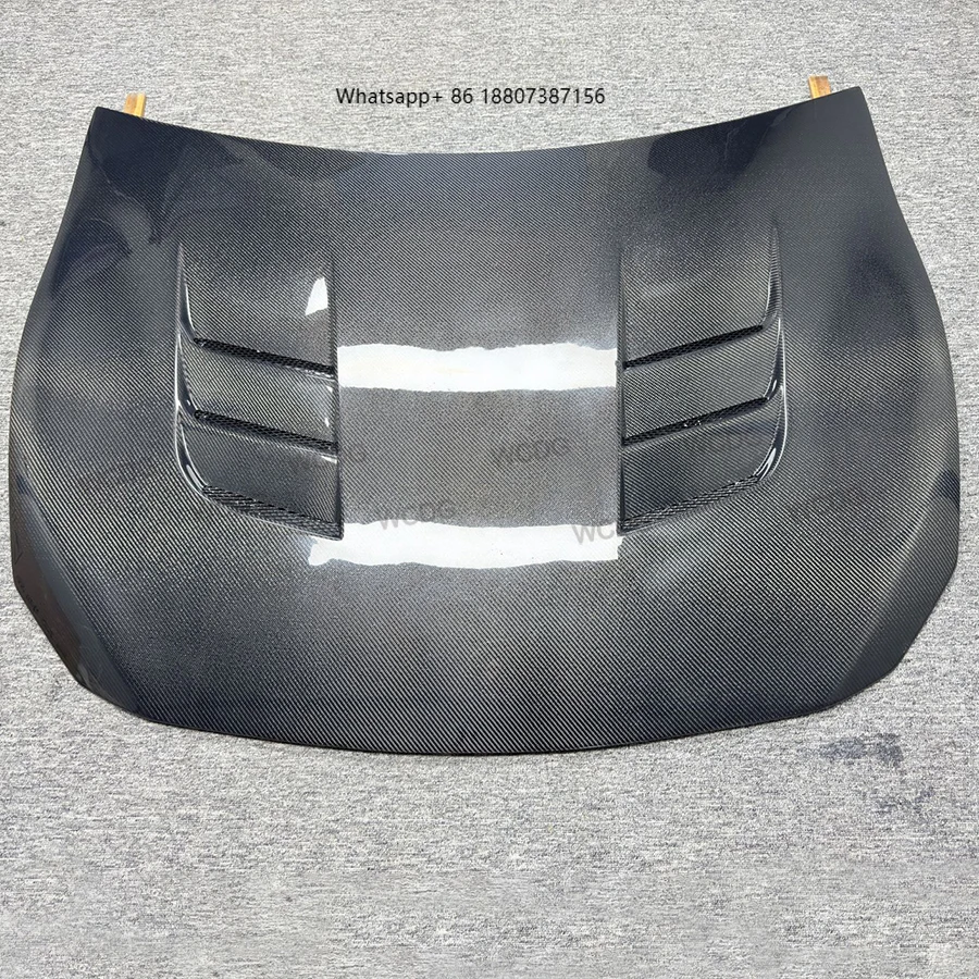 

ForToyota GR86 forSubaru BRZ ZN8 ZD8 2021+ TS Style Carbon Fiber Front Bumper Hood Air Vent Engine Hood Bonnet Cover Car Bodykit