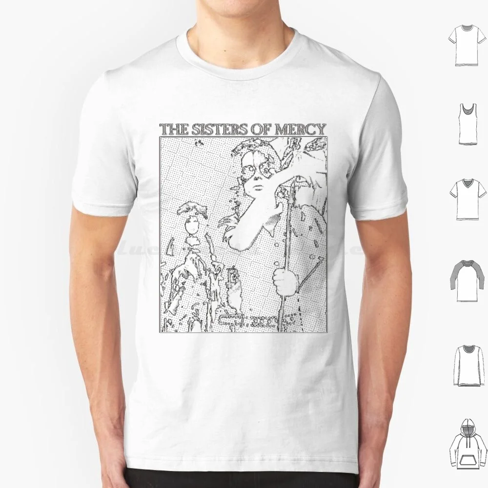 The Sisters Of Mercy T Shirt Big Size 100% Cotton Mission Mission City Mission Travel Mission Vacation I Love Mission Mission