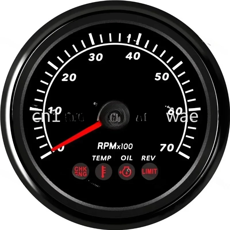 B-M Suzuki outboard engine tachometer with oil temperature and oil pressure engine fault prompt 7000RPM