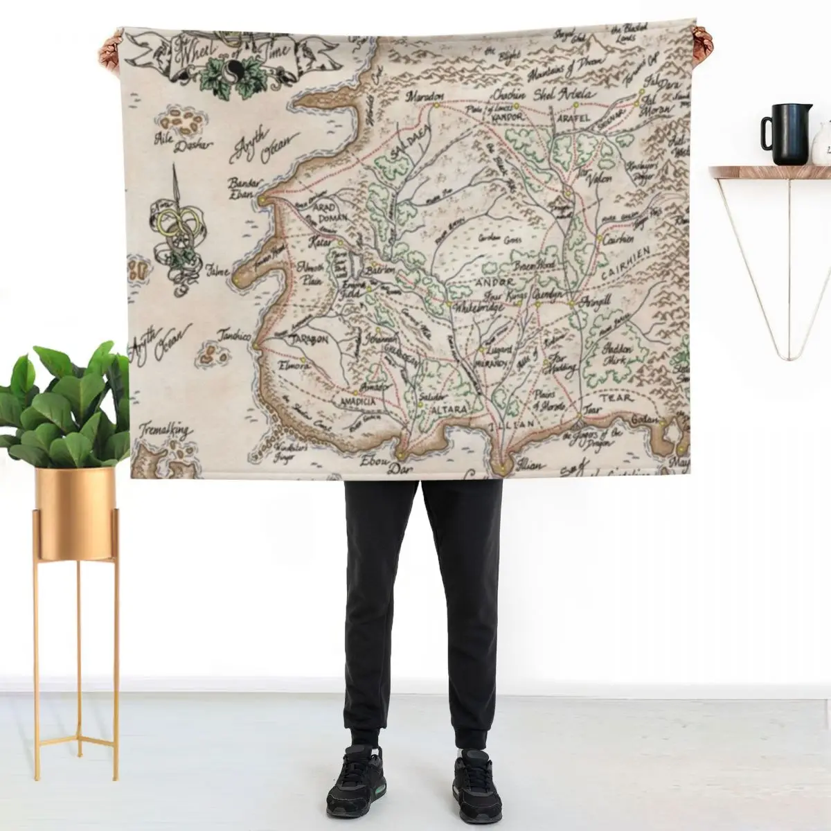 wheel of time map Throw Blanket Hair Thermals For Travel Blankets Sofas Of Decoration Fashion Sofas Picnic Beautifuls Blankets