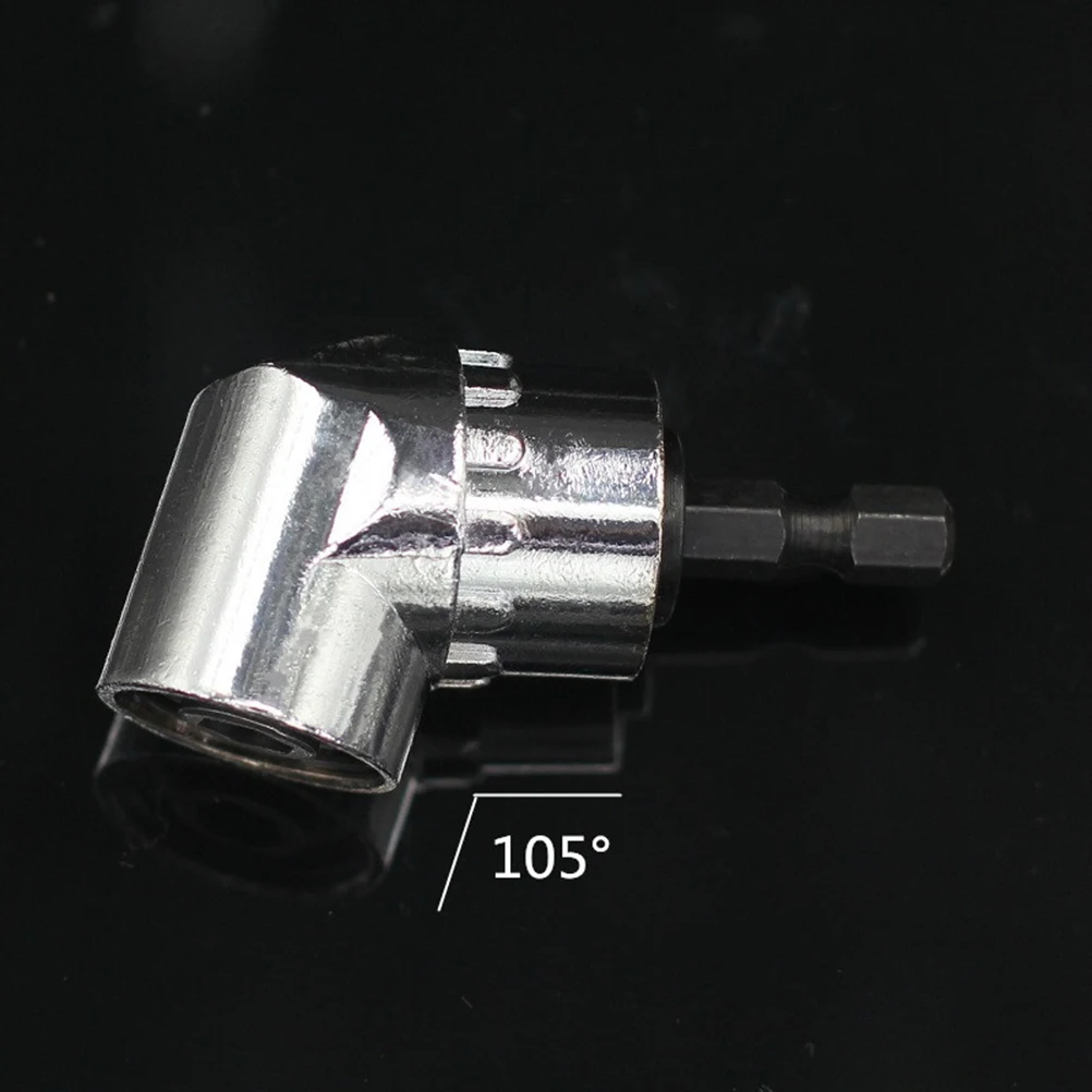 

105 Degree Elbow Electric Corner Screwdriver Bending Batch Drill Extension Shank Adjustable Socket Wrench