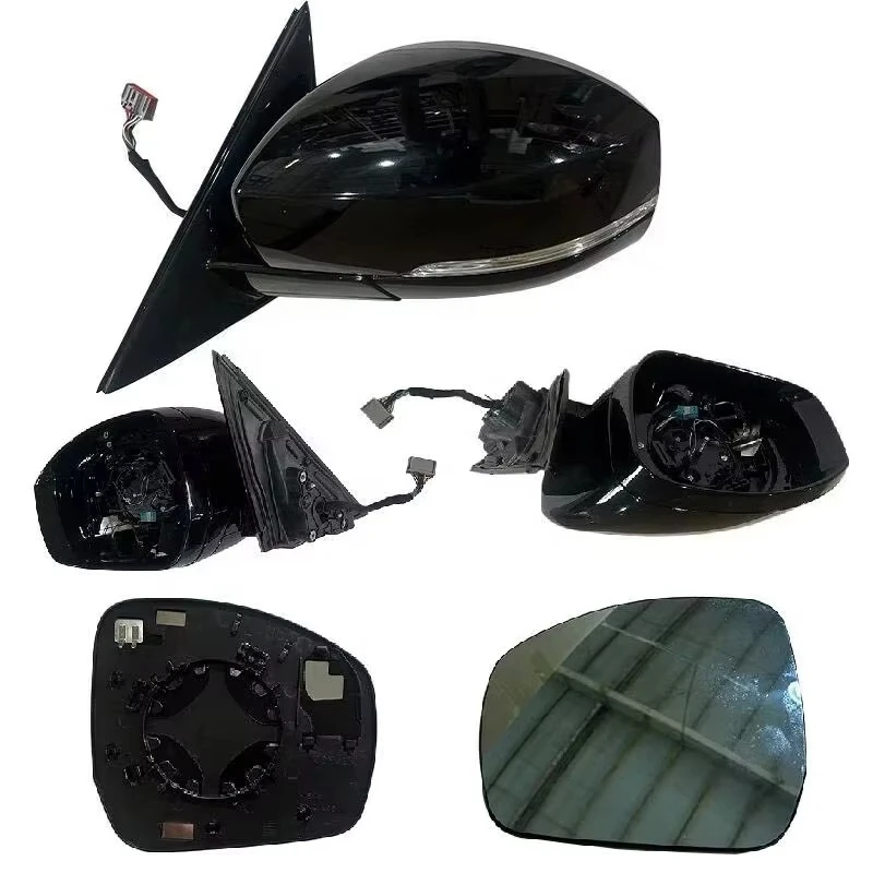 Suitable for 13-22 Models for Land Rover Executive Rear View Mirrors, Black with Electric Folding Rear View Mirror