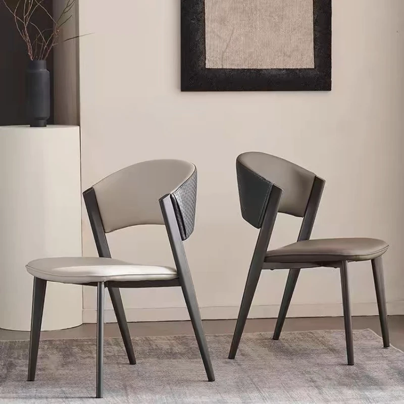 

Обеденные стулья в итальянском стиле для спальни, минималистичный дизайн, роскошные обеденные стулья для отеля, мебель для дома с улучшенным акцентом Cadeiras Lscy