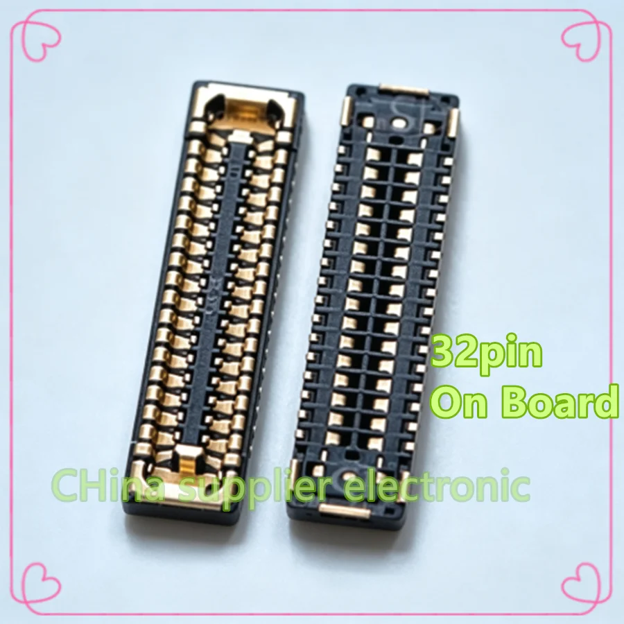 For Huawei Honor 9X Pro Y7P 2020 P40 P20 Lite 2019  Lite Inline connector buckle on motherboard Flex  Nova 5i 32pin