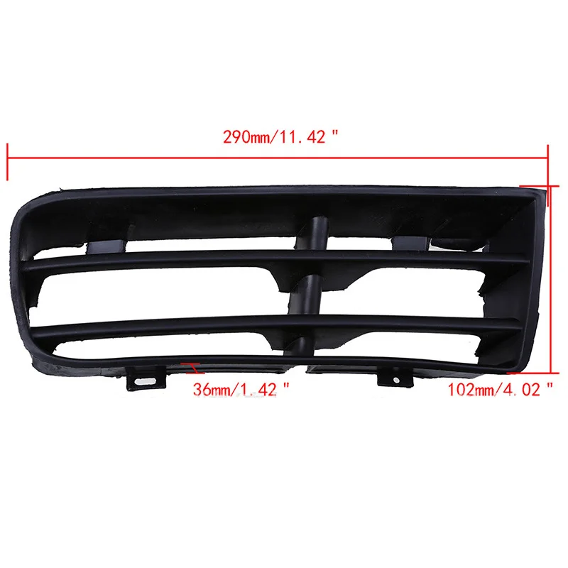 Car Fog Lights Front Bumper Lower Grille for VW Golf MK4 GTI Variant 4 Motion 1998-2006 Racing Grills Cover Accessories