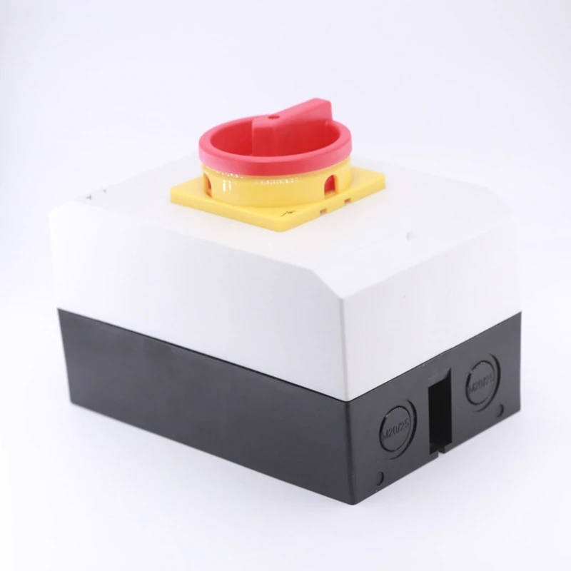 63A Isolator Disconnect Switches With Waterproof Box Enclosure Electricals Power Button For Electrical Safety Enduring M4YD
