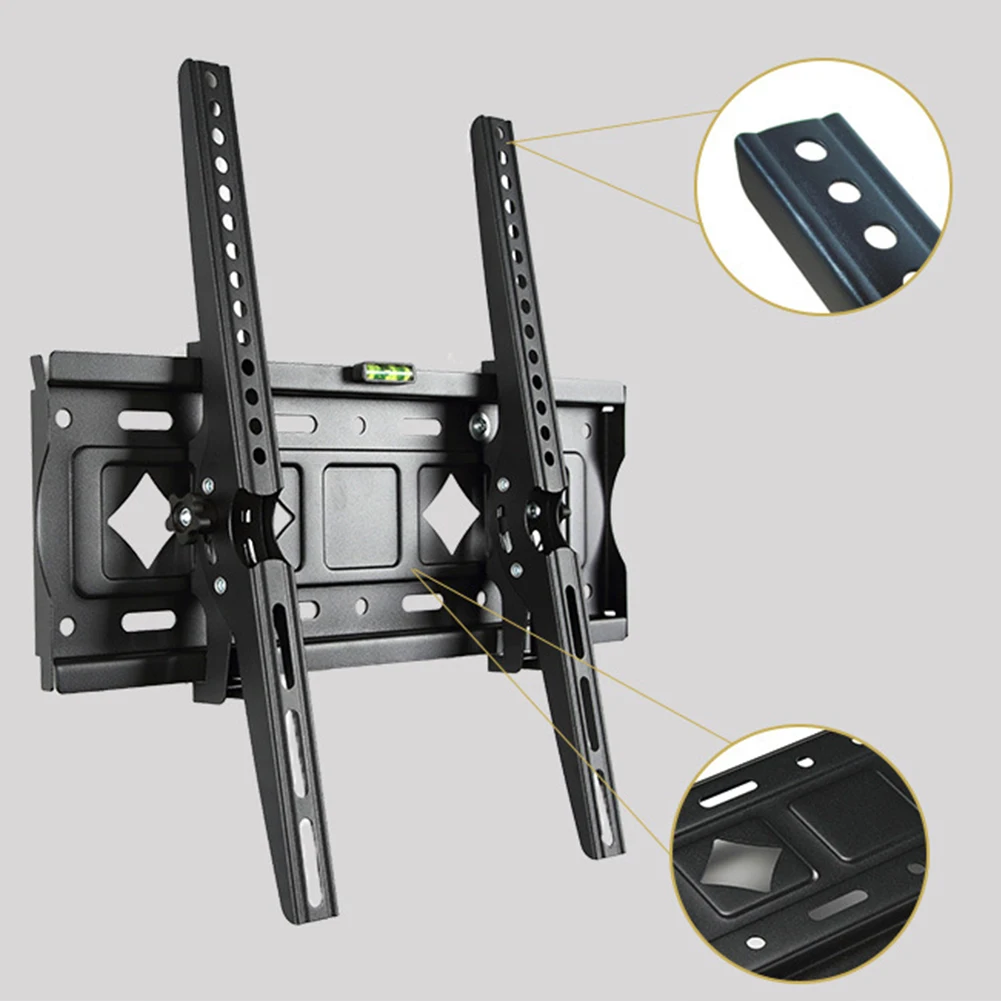 Universal Fixed TV Wall Mount Bracket LED LCD TV Wall Mount Bracket Tilt Load Up To 45/50kg TV Stand Holder Frame for 26-85 Inch