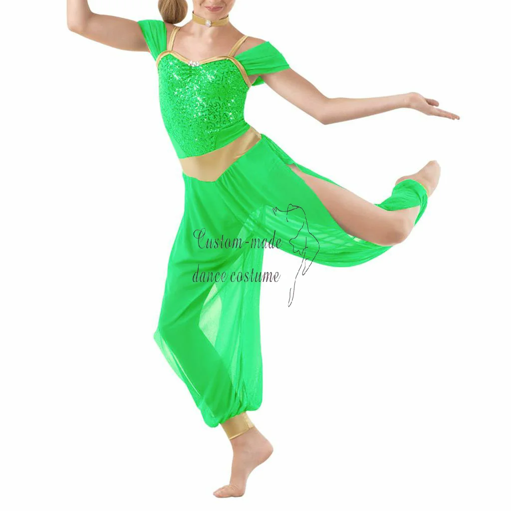 Nieuwe Dance Kostuum Professionele Jazz Dance Dress Performance Jurk Lodysuit Latin Jurk