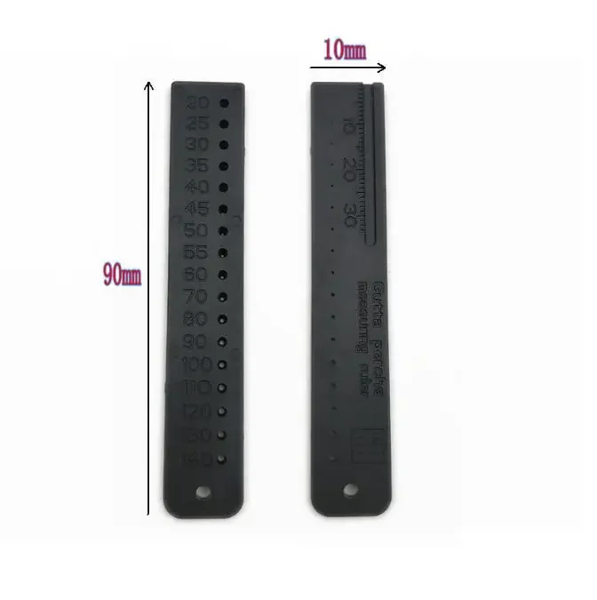 

Dentist Equipment Dental Measering Ruler Span Measure Instruments with Scale Dental Endodontic Materials Tools