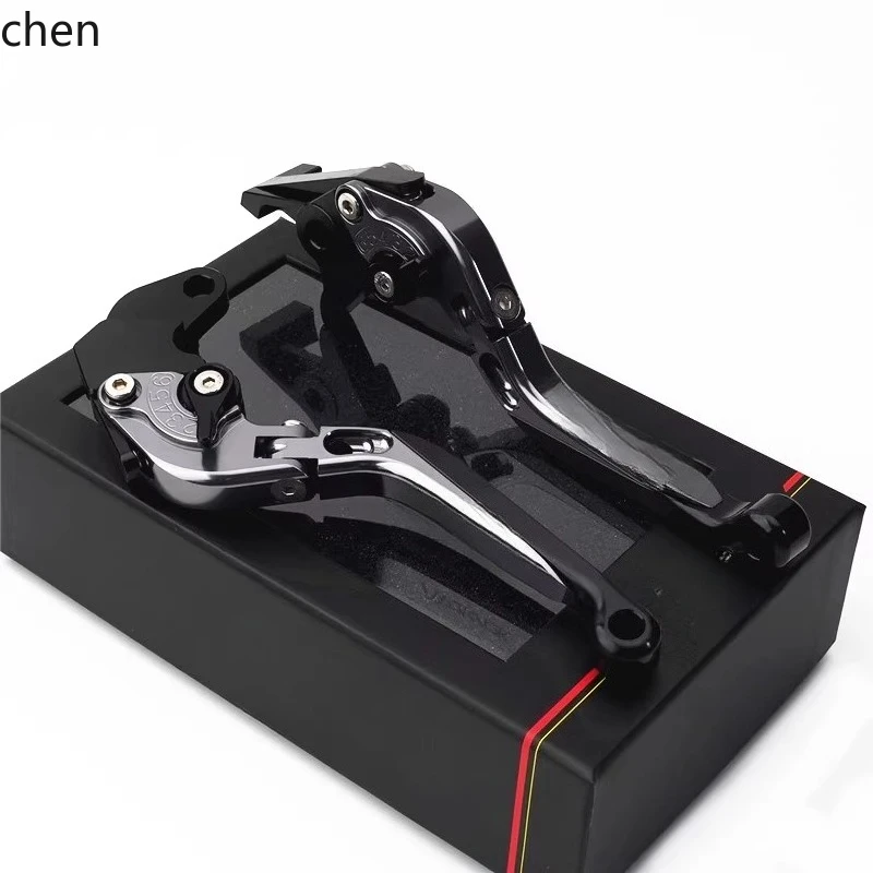 

ZML for 675SR-R 500SR 675NK modified aluminum alloy brake handle adjustable handlebar horn