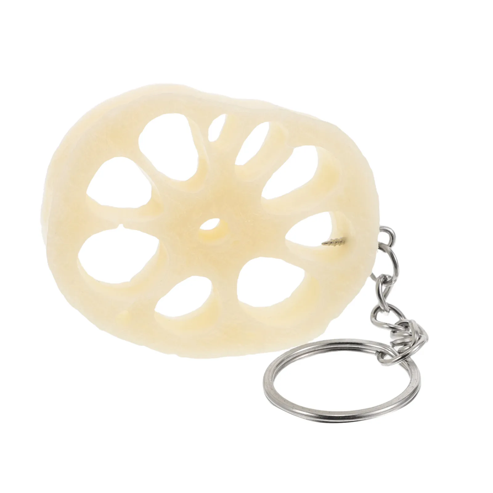 Root Keychain Realistic Vegetable PVC Key Ring for Car Keys Bag Pendant Mobile Phone Charm Cute Aesthetic