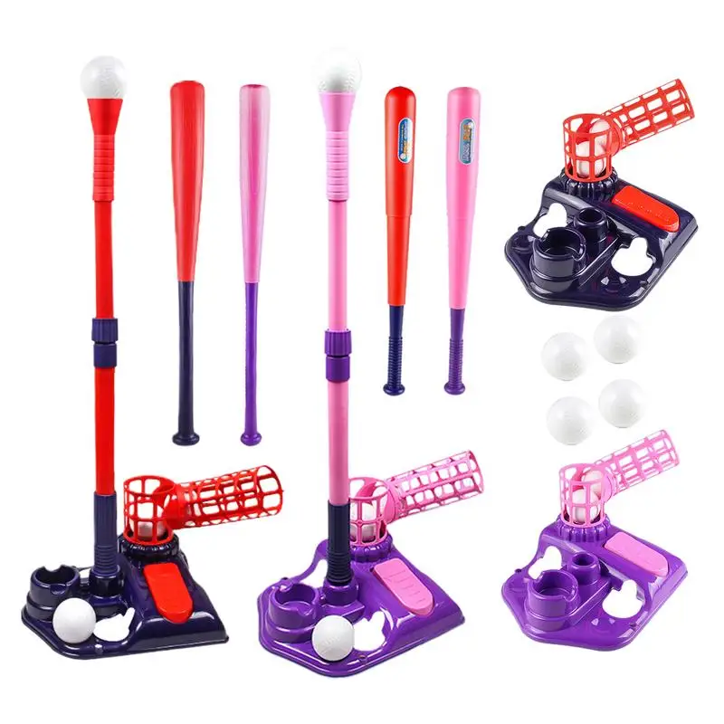 Pitching Machine Multifunctional Automatic Youth Pitching Machine Backyard Training Sport Set Practice Machine For Kids And